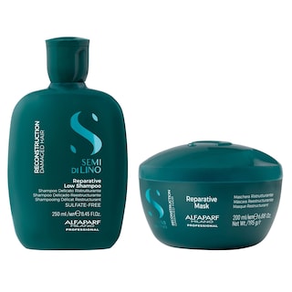 Foto 1 | Foto 1 | Set De Champú Y Mascarilla Alfaparf Milano Semi Di Lino - Venta Internacional.