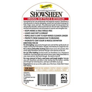 Foto 2 | Foto 2 | Esmalte Y Desenredante Para Cabello Absorbine Showsheen, Repuesto De 946 Ml - Venta Internacional.
