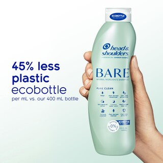 Foto 5 | Foto 5 | Champú Head & Shoulders Bare sin Sulfatos para Caspa 400 ml x2 - Venta Internacional
