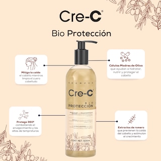 Foto 4 | Foto 4 | Shampoo Cre-c Bio Protección 1l
