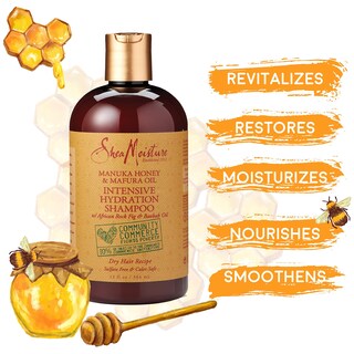 Foto 3 | Foto 3 | Champú Sheamoisture Hidratación Intensiva Y Miel De Manuka 385 Ml - Venta Internacional.
