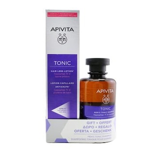 Foto 1 | Foto 1 | Loción Tónica Para La Caída Del Cabello Apivita, 150 Ml, Más Champú, 250 Ml - Venta Internacional.