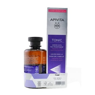 Foto 2 | Foto 2 | Loción Tónica Para La Caída Del Cabello Apivita, 150 Ml, Más Champú, 250 Ml - Venta Internacional.