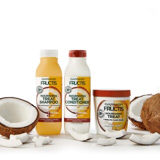 Foto 6 | Foto 6 | Champú Garnier Fructis Nourishing Treat Coconut 350 Ml - Venta Internacional.