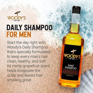 Foto 2 | Foto 2 | Champú Woody's Men's Daily Para Todo Tipo De Cabello 960 Ml Con Vitaminas - Venta Internacional.