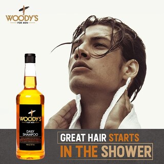 Foto 3 | Foto 3 | Champú Woody's Men's Daily Para Todo Tipo De Cabello 960 Ml Con Vitaminas - Venta Internacional.