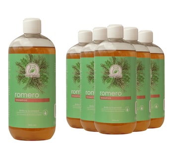 Foto 1 | Foto 1 | Shampoo De Romero Pack 6 Piezas\nProductos Mart Mexico 500 Ml