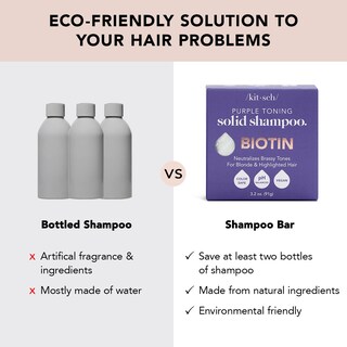 Foto 4 | Foto 4 | Shampoo Bar Kitsch Purple Tonificante Para Cabello Teñido - Venta Internacional.