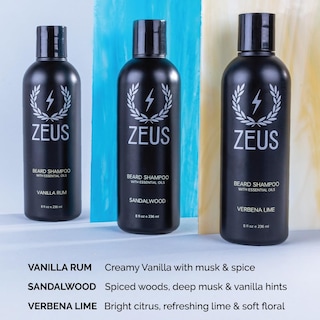 Foto 6 | Foto 6 | Champú Para Barba Zeus Limpiador Hidratante Con Té Verde 240 Ml - Venta Internacional.
