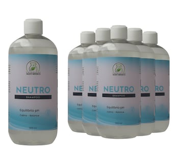 Foto 1 | Foto 1 | Shampoo Neutro Pack 6 Piezas\nProductos Mart Mexico 500 Ml