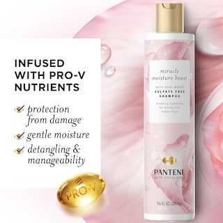 Foto 2 | Foto 2 | Champú Y Acondicionador Pantene Nutrient Blends Miracle Moisture Boost Rose Water - Venta Internacional.
