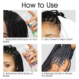 Foto 7 | Foto 7 | Champú Braid Spray Goiple Rose Mint Para Rastas, 200 Ml, Sin Agua - Venta Internacional.