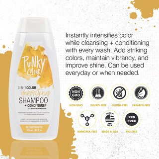 Foto 3 | Foto 3 | Champú Y Acondicionador Punky Blondetastic 3 En 1 250 Ml - Venta Internacional.