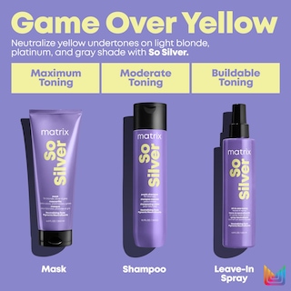 Foto 5 | Foto 5 | Champú Matrix So Silver Purple De 300 Ml Que Neutraliza Los Tonos Amarillos - Venta Internacional.