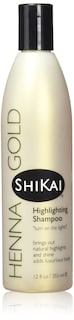 Foto 1 | Foto 1 | Champú Shikai Henna Gold Highlight Para Hidratar El Cabello, 355 Ml - Venta Internacional.