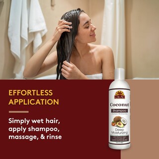 Foto 4 | Foto 4 | Shampoo Okay, Aceite De Coco, Hidratante Profundo, 355 Ml - Venta Internacional.