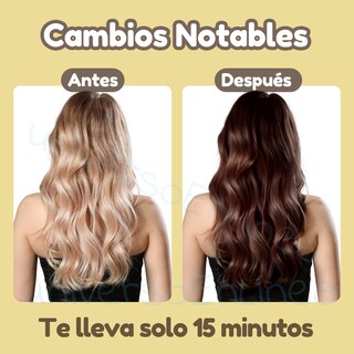 Foto 2 | Foto 2 | Shampoo Tinte Cubre Canas Natural 500ml Cambio Color Cabello (color Marron)