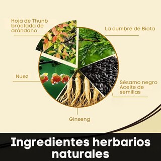 Foto 6 | Foto 6 | Shampoo Tinte Cubre Canas Natural 500ml Cambio Color Cabello (color Marron)