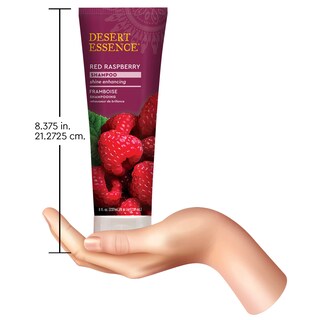 Foto 7 | Foto 7 | Champú Desert Essence De Frambuesa Roja, 240 Ml, Brillo Y Brillo - Venta Internacional.