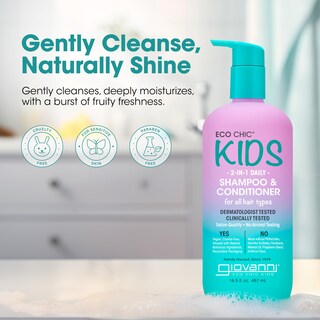 Foto 2 | Foto 2 | Champú Y Acondicionador Giovanni Eco Chic Kids 2 En 1 490 Ml X2 - Venta Internacional.
