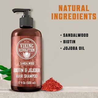 Foto 3 | Foto 3 | Champú Viking Revolution Sandalwood Para Hombre 500 Ml Con Biotina - Venta Internacional.