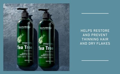 Foto 5 | Foto 5 | Champú New York Biology Tea Tree 500 Ml Para Aliviar La Caspa X2 - Venta Internacional.