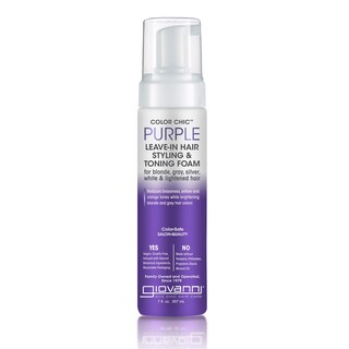 Foto 1 | Foto 1 | Espuma Para Peinar Y Tonificar El Cabello Giovanni Color Chic Purple 200 Ml - Venta Internacional.