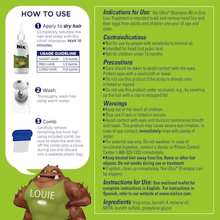 Foto 5 | Foto 5 | Champú Para Tratamiento De Piojos Nix Ultra Superlice 120 Ml Con Peine - Venta Internacional.