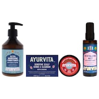 Exfoliante Y Limpiador Para Cuero Cabelludo Ayurvita Brahmi Sensitive Scalp - Venta Internacional.