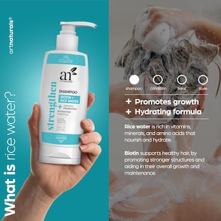 Foto 2 | Foto 2 | Champú Artnaturals Con Agua De Arroz Y Biotina 473 Ml Sin Sulfatos - Venta Internacional.