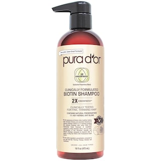 Foto 1 | Foto 1 | Champú Pura D'or Con Biotina De Grado Profesional 480 Ml Antidiluyente - Venta Internacional.