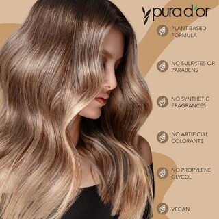 Foto 3 | Foto 3 | Champú Pura D'or Con Biotina De Grado Profesional 480 Ml Antidiluyente - Venta Internacional.