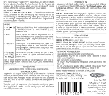 Foto 3 | Foto 3 | Protector Contra Moscas Y Garrapatas Para Caballos Farnam Wipe 32 Ml - Venta Internacional.