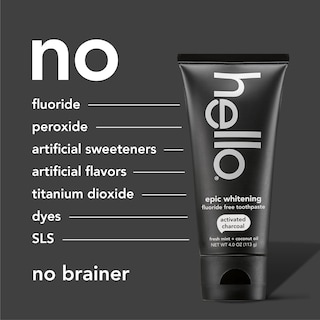 Foto 6 | Foto 6 | Pasta de Dientes Hello con Carbón Activado para Blanquear Dientes 3 Piezas de 120 ml C/U - Venta Internacional