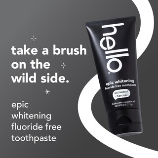 Foto 2 | Foto 2 | Pasta de Dientes Hello Epic Whitening Charcoal Free 120 ml - Venta Internacional