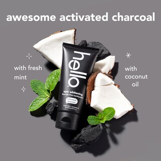 Foto 4 | Foto 4 | Pasta de Dientes Hello Epic Whitening Charcoal Free 120 ml - Venta Internacional