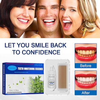 Foto 2 | Foto 2 | Sérum Blanqueador De Dientes Huoguo Natural Essence 10 Ml Con Kit - Venta Internacional.