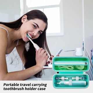 Foto 6 | Foto 6 | Funda De Viaje Para Cepillos De Dientes Comecase Green Para Oral-b Y Philips - Venta Internacional.