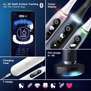 Foto 6 | Foto 6 | Cepillo De Dientes Eléctrico Oral-b Io Series 9 Con 3 Cabezales - Venta Internacional.