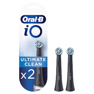 Foto 1 | Foto 1 | Cabezal De Cepillo De Dientes Oral-b Io Ultimate Clean, Paquete De 2 Unidades, Color Negro - Venta Internacional.