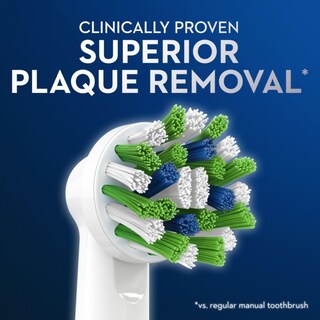Foto 5 | Foto 5 | Cabezales para Cepillo de Dientes Eléctricos Oral-b Crossaction Repuesto 4 Pack - Venta Internacional