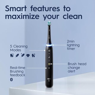 Foto 4 | Foto 4 | Cepillo De Dientes Eléctrico Oral-b Io Deep Clean + Whiten Black - Venta Internacional.