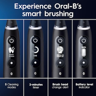 Foto 5 | Foto 5 | Cepillo De Dientes Eléctrico Oral-b Io Series 6 Recargable Gris Opal - Venta Internacional.