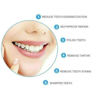 Foto 2 | Foto 2 | Limpiador Eléctrico Ultrasónico De Manchas Dentales Con Hilo Dental - Venta Internacional.