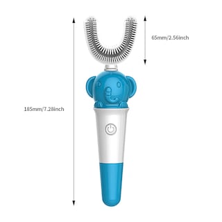 Foto 3 | Foto 3 | Cepillo De Dientes Eléctrico Huoguo Cabezal De Cepillo Impermeable En Forma De U - Venta Internacional.