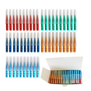 Foto 1 | Foto 1 | Cepillos Interdentales Huoguo 50 Unidades Delgados De 0 7 A 1 2 Mm Para Niños Y Adultos - Venta Internacional.