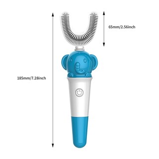 Foto 3 | Foto 3 | Cepillo De Dientes Eléctrico Huoguo Cabezal De Cepillo Impermeable En Forma De U - Venta Internacional.