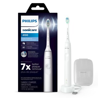 Foto 1 | Foto 1 | Cepillo De Dientes Eléctrico Philips Sonicare 4100 Con Funda Blanca - Venta Internacional.