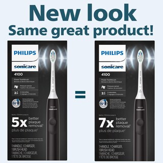 Foto 2 | Foto 2 | Cepillo De Dientes Eléctrico Philips Sonicare 4100 Con Funda Negra - Venta Internacional.