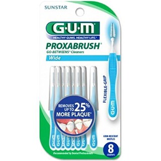 Foto 1 | Foto 1 | Cepillo Interdental GUM Proxabrush Go-Betweens Wide 1 Caja de 8 Piezas - Venta Internacional